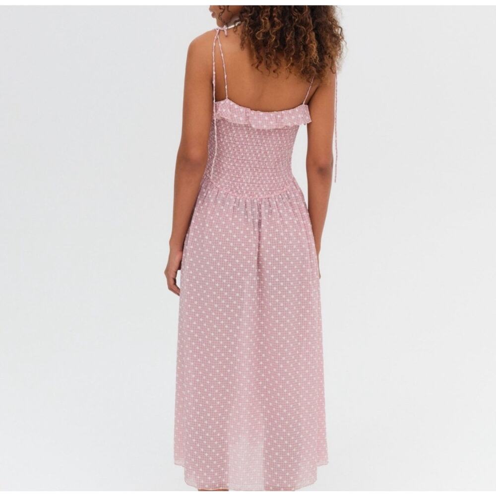 For Love & Lemons Maxine Midi Dress Large - Picture 3 of 8